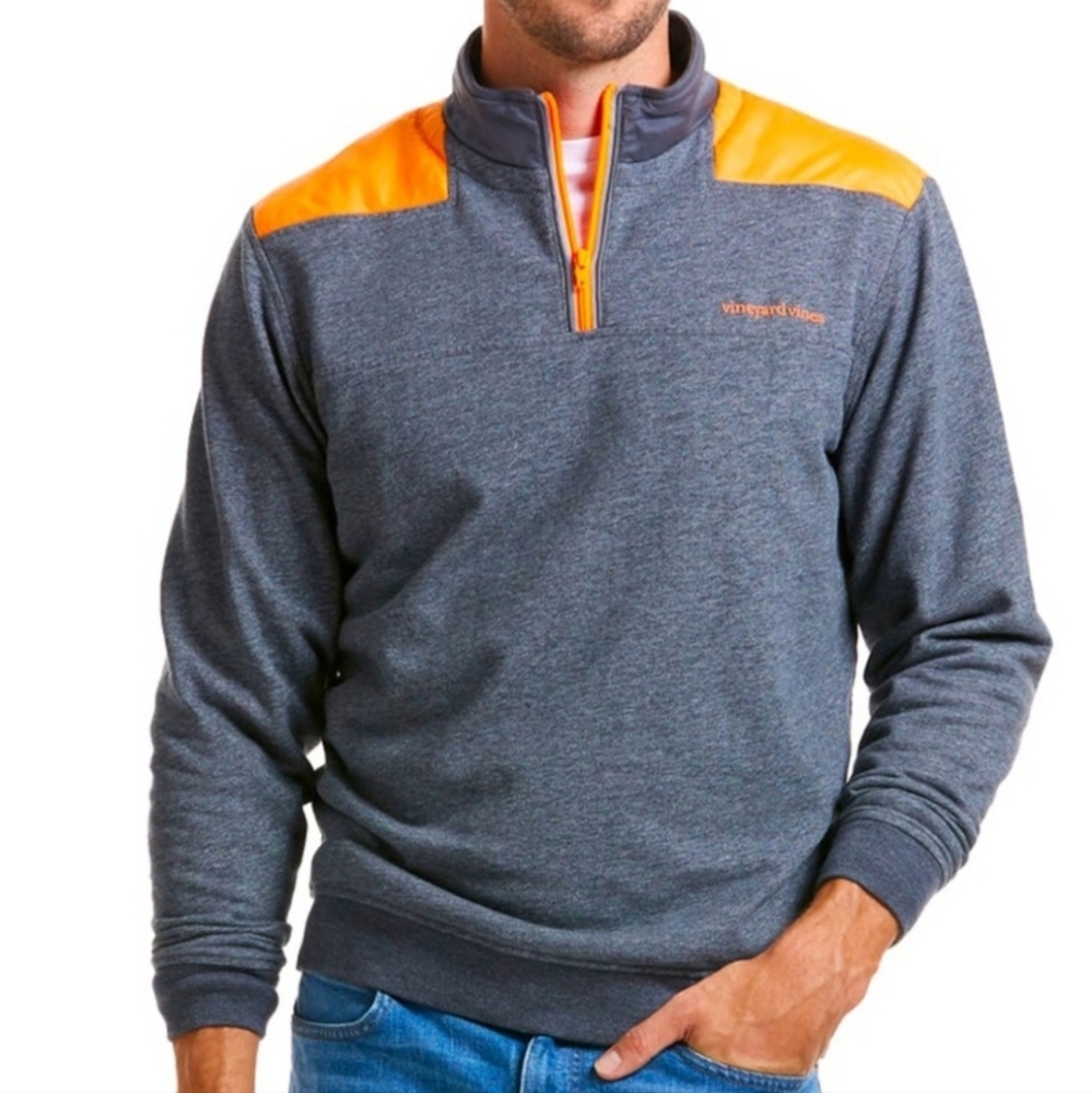Vineyard Vines Men's Perfomance Sailing Shep Shirt Half Zip Pullover Size XS